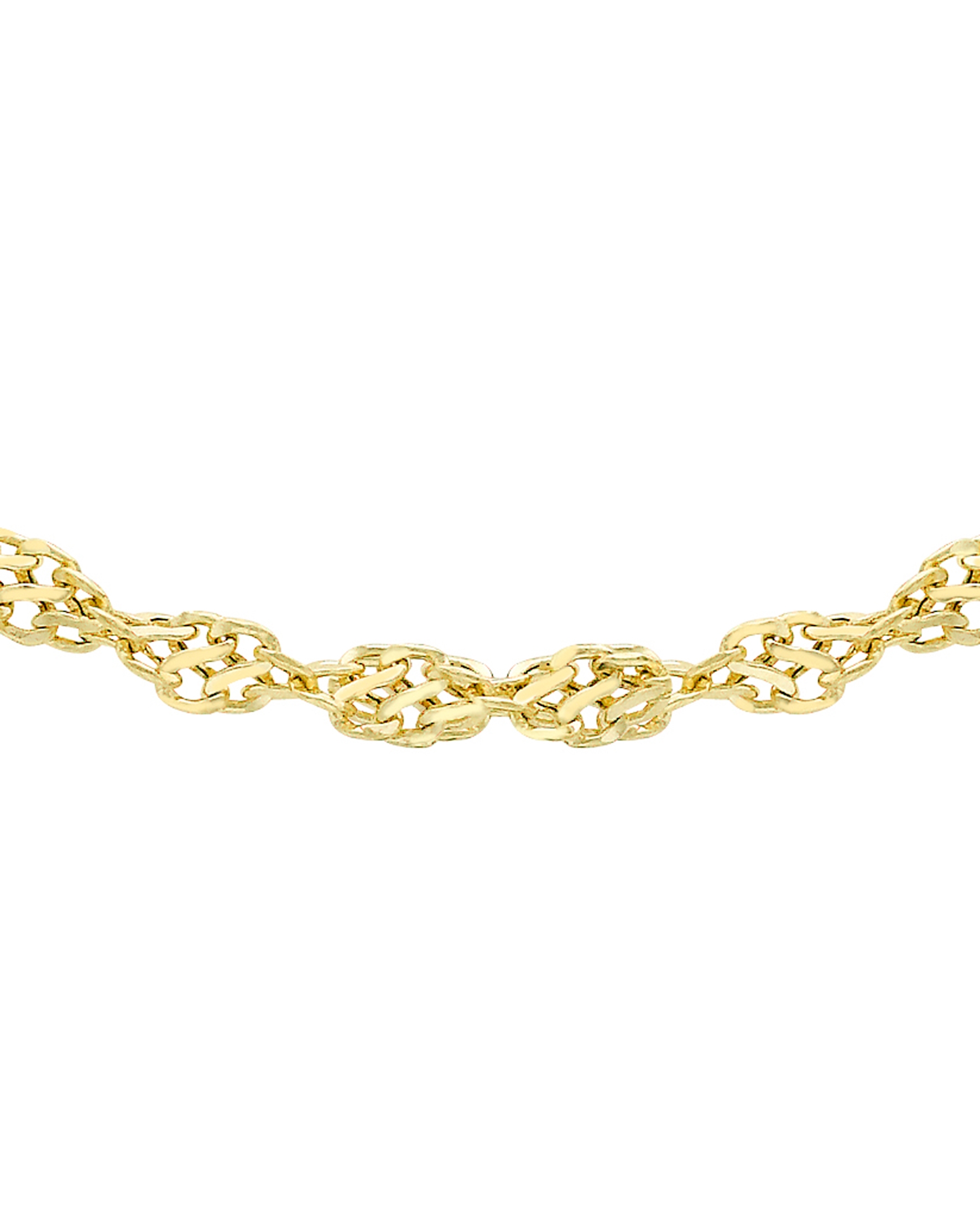Ijewel Gold 9Ct Rope Chain - 20 Inch